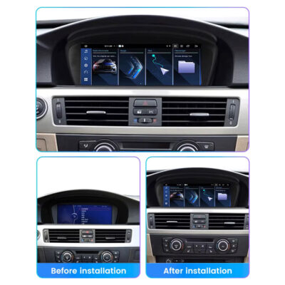BMW 5 Series E60 E61 2003-2008 / BMW E90 E91 2008-2013 8.8″ inch Multimedia Android 14