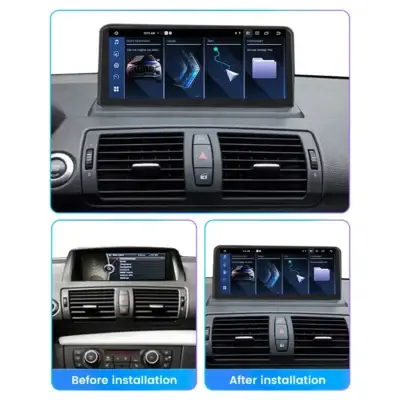 BMW 1 SERIES – 2006-2011 (E81/E82/E87/E88) CCC CIC 10.25″ inch Multimedia Android 14