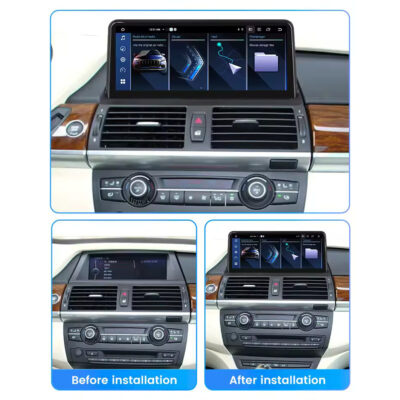 BMW X5 E70 X6 E71 2007-2010 10.25″ inch Multimedia Android 14